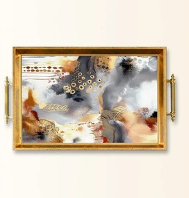 Üveg tálca, 38×24 cm – TPEA9851