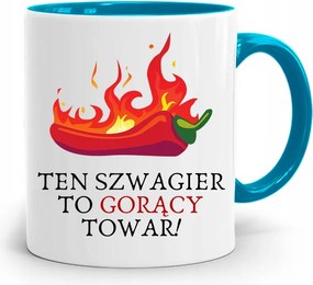 Sógornak Kék Bögre Születésnapi Ajándék fényképes nyomtatással