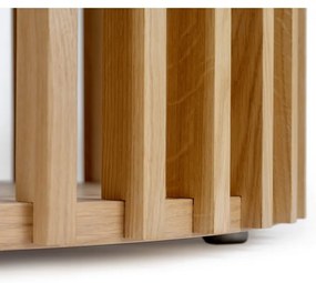 Drum tölgyfa dohányzóasztal, ø 83 cm - Woodman