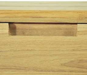 tömör tíkfa tálalóasztal 120 x 35 x 76 cm