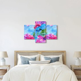 Kép - Színes hullámok (90x60 cm)