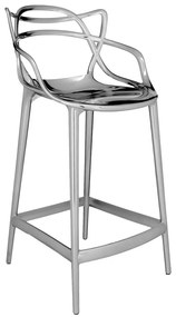 Masters METAL bárszék, magasság 65 cm, több színben - Kartell szín: króm