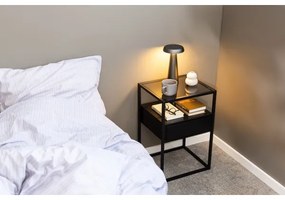 ZEIN fekete éjjeli szekrény