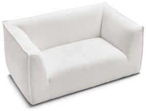 Fehér buklé kanapé 170 cm Giorgia – Bobochic Paris