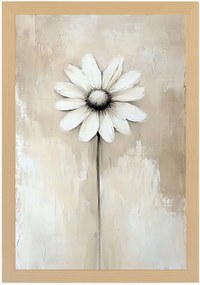 Poszter Keret Fa Természet Virág Margaréta Kert Boho Scandi 40x60