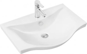 VivaStyle BIANKA 65 lábon álló fürdőszobabútor 3 fiókos Sanovit ALBATROS10065 mosdóval 64,5 x 46,5cm