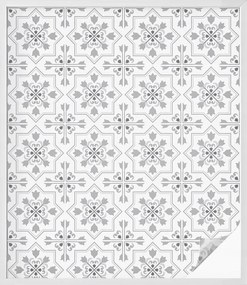 Szélvédőfólia Adatvédelem Szimmetrikus díszek 100x116 cm