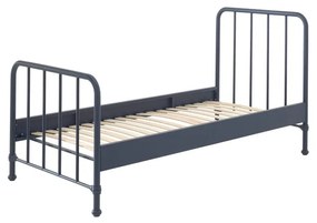 Sötétkék fém gyerekágy 90x200 cm BRONXX – Vipack