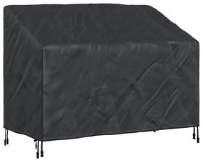 Kerti Pad Borító Fekete 134 x 70 x 65 / 94 cm 210D szövet