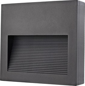 Novolux SLIM 580A-L0204B-04 Fali lámpa 1x9W/LED 4000K 389LM IP65