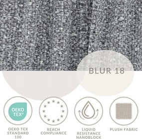 Szürke kárpitozott ágyneműtartós franciaágy ágyráccsal 140x200 cm Maumere – Maison de Rêve