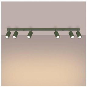 Zöld spotlámpa 6,5x117 cm Gleam – Sollux