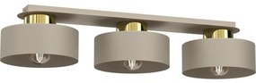 Luminex Mennyezeti lámpa MARTI 3xE27/15W/230V bézs/arany 9929