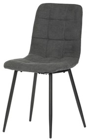 Scaun modern cu tapițerie gri CT-281