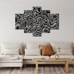Kép - Fémes absztrakció (150x105 cm)