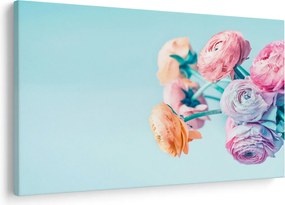 Kép - Virágok a vázában (90x60 cm)