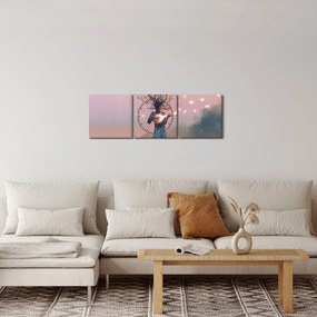 Kép - Revitalizált természet (órával) (90x30 cm)