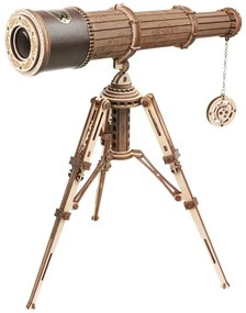 Robotime játék - 3D fa mechanikus kirakós Kalóz távcső