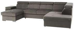 Ülőgarnitúra Lamour (szürkésbarna) (B). 1040164