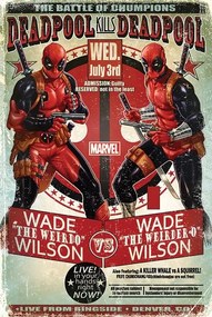 Plakát Deadpool - Wade vs Wade