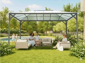 kerti pavilon LANITPLAST 43 antracit + bronz PC LG2469