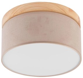 Brilagi Brilagi - LED Mennyezeti lámpa BELLADONNA 1xE27/15W/230V bézs/fenyő BG0519