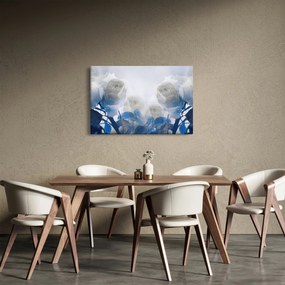 Kép - Fehér rózsa (90x60 cm)