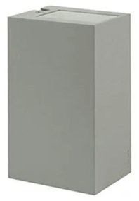 NORLYS-1582AL LILLEHAMMER Alumínium Színű Kültéri Fali Lámpa LED 4W IP65