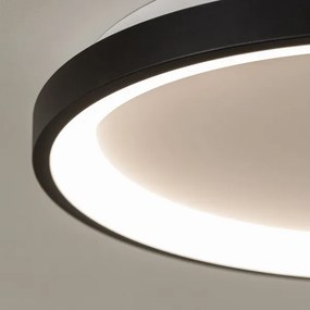 Brilagi - dimmelhető LED mennyezeti lámpatest FALCON SLIM LED/42W/230V átm. 50 cm fekete + távirányító