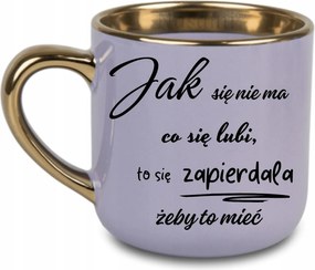 Elegáns bögre Ha nincs mit szeretni, akkor kigombolható. 400 Lila