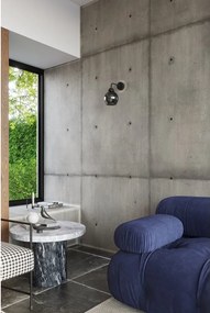 Fekete fali lámpa ø 15 cm Grande – Sollux