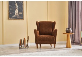 Füles fotel Lelossa (réz + dió). 1106520