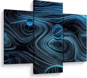 Absztrakt képet (90x60 cm)