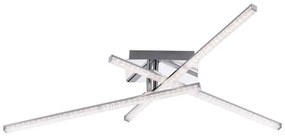 Leuchten Direkt 11293-17 - LED Felületre szerelhető csillár SIMON 3xLED/5W/230V fényes króm