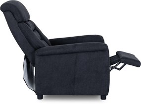 TV és Relaxfotel Fekete Színben. NORDI