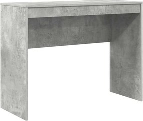 vidaXL Asztal Beton Szürke 100 x 40 x 76 cm