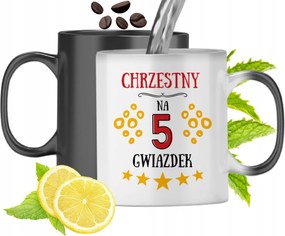 Mágikus Bögre Keresztanyának Színváltós, fényképes nyomattal