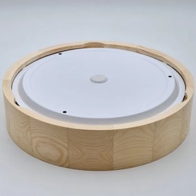 Fürdőszobai mennyezeti lámpa NATURAL 3xE27/15W/230V IP54 fenyő 37 cm