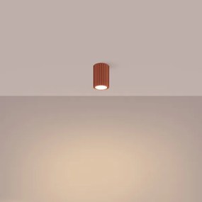 Sollux SL.1625 - Spotlámpa KARBON 1xGU10/10W/230V 10 cm piros