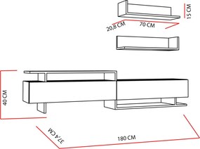 Ayaz - Teak, White