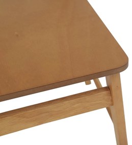 Étkezőszék 2 pcs Természetes Tömör fa