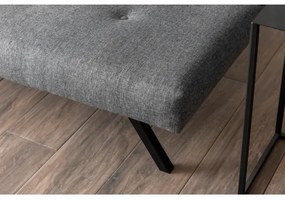 LOKO kétüléses kanapé, világosszürke