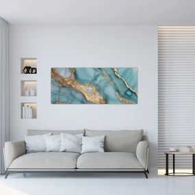 Kép - Türkiz márvány (120x50 cm)