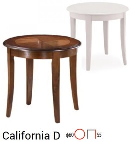 California D Lerakóasztal 60cm Sötét Dió