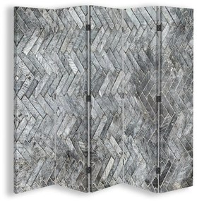 Gario Paraván Mintás szürke Méret: 180 x 170 cm, Kivitelezés: Klasszikus paraván