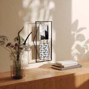 Fekete fém álló-fali képkeret 48x23 cm Prisma – Umbra