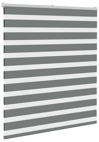 zebrafüggönnyel sötét szürke szövetszélesség 130,9cm poliészter