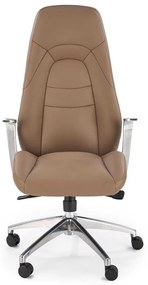 Sleek irodai fotel, barna