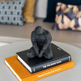 Poligyanta szobor (magasság 15 cm) Meditating Man – Mette Ditmer Denmark