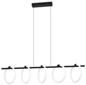 Eglo 900563 - LED Csillár zsinóron CARANACOA 5xLED/7W/230V